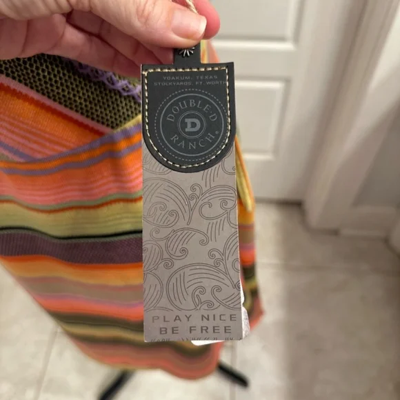 NWT Double D Ranch Serape Wrap Dress- Size SM - Picture 9 of 9